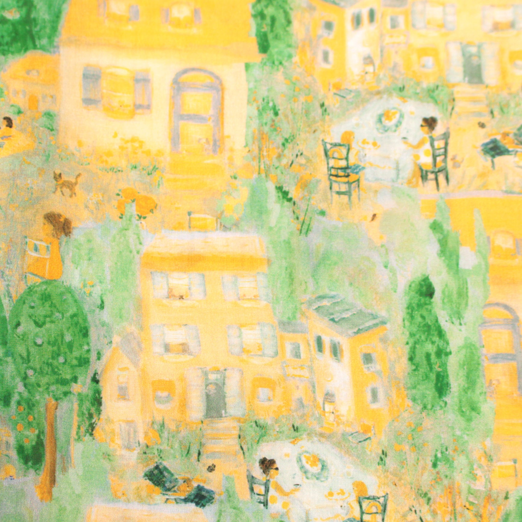 絵画のようなまちなみブラウス 152116 – T
