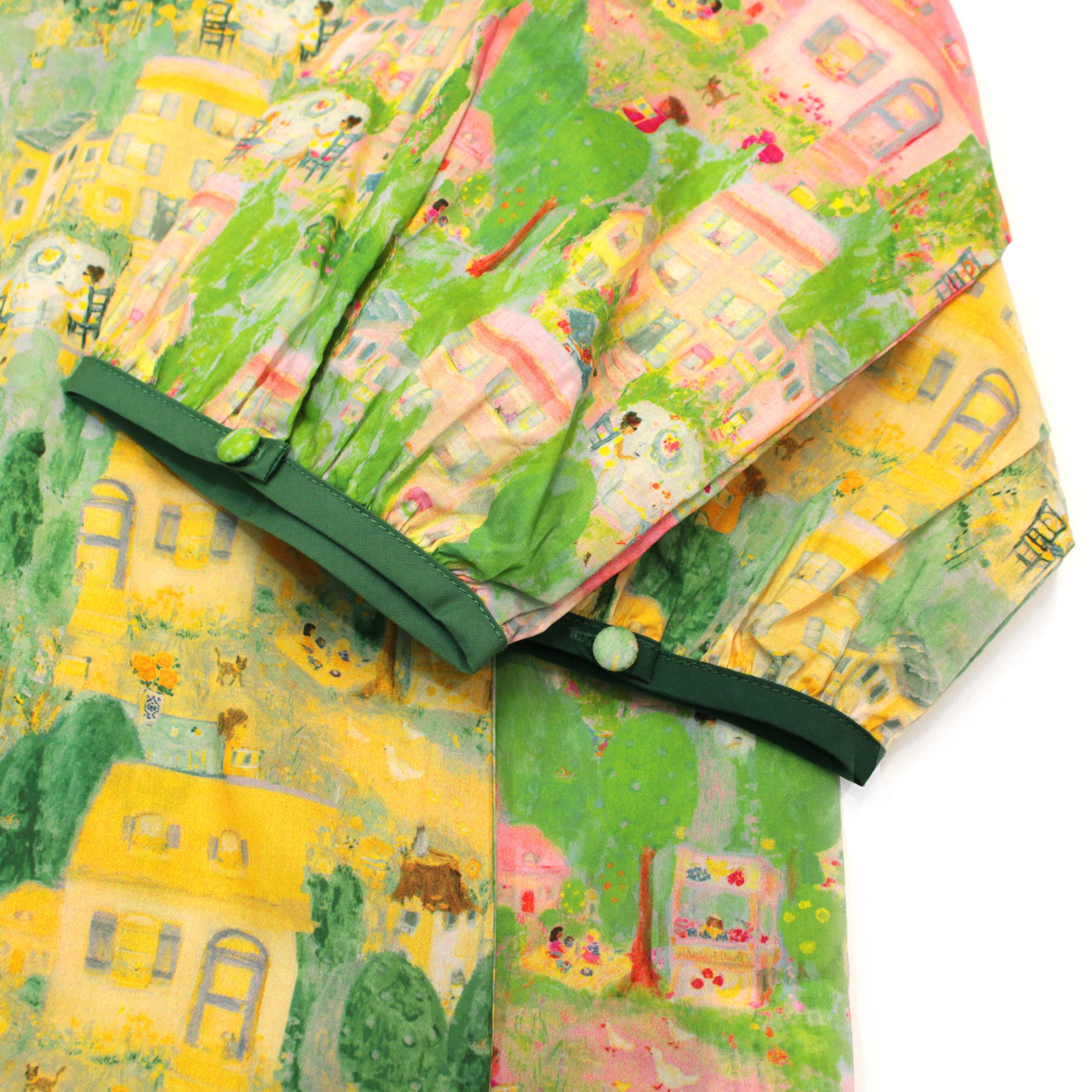 絵画のようなまちなみブラウス 152116 – T'BIS STUDIO(ﾃｨｰﾋﾞｽｽﾀｼﾞｵ