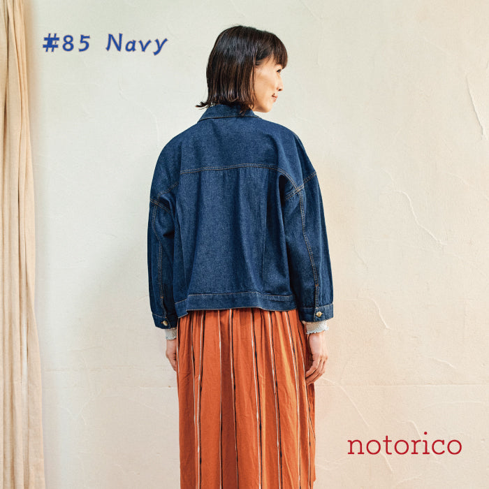 notorico ショート丈Gジャン風シャツジャケット 747102 – T'BIS STUDIO